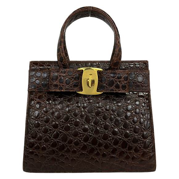 Salvatore Ferragamo Handbags - Salvatore Ferragamo Vara Tote Bag